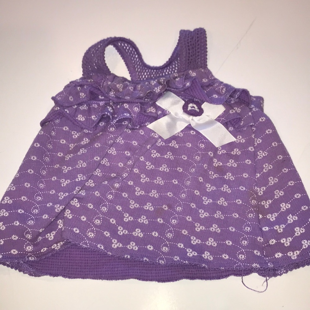 Purple baby camisole.